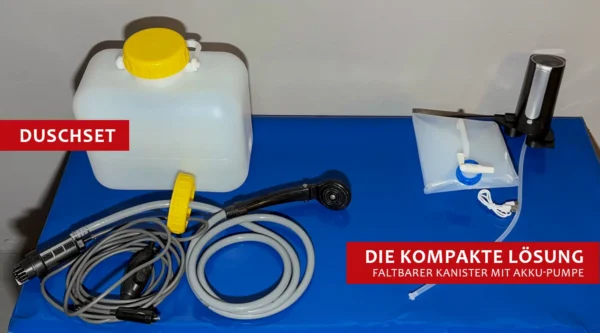 Faltbarer Kanister mit Akku-Pumpe – Bild 3