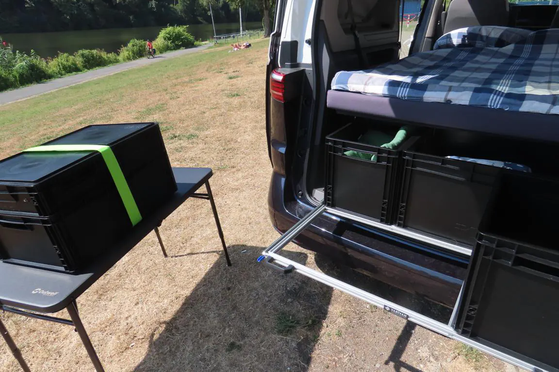 VariVan EuroBox Kompakt-Küche – Bild 3